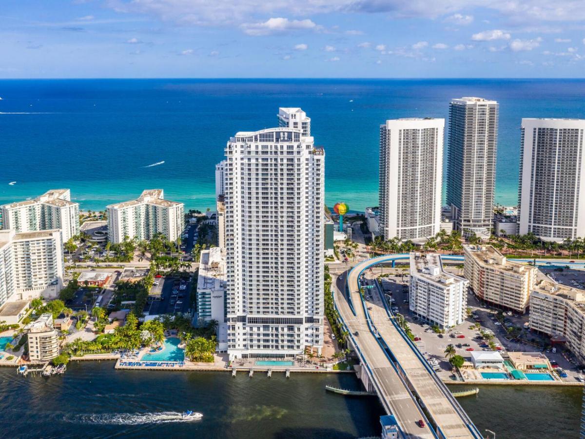 Hyde Beach House Three-Bedroom, Waterfront, Ocean And Intercostal View, Rooftop Pool, 5 Min Walk To Beach Hollywood Luaran gambar