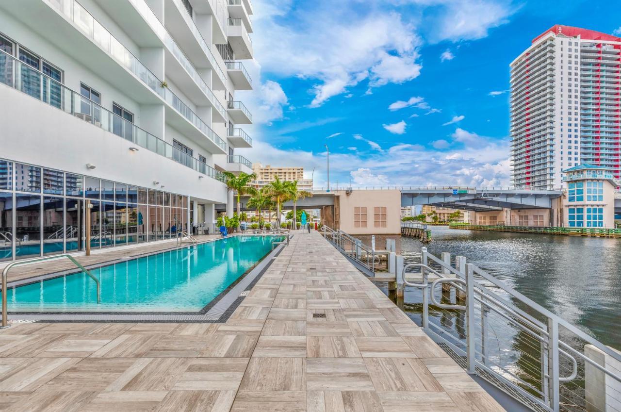 Hyde Beach House Three-Bedroom, Waterfront, Ocean And Intercostal View, Rooftop Pool, 5 Min Walk To Beach Hollywood Luaran gambar