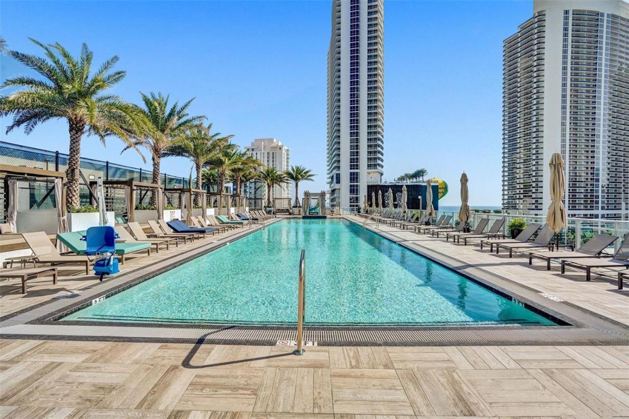 Hyde Beach House Three-Bedroom, Waterfront, Ocean And Intercostal View, Rooftop Pool, 5 Min Walk To Beach Hollywood Luaran gambar