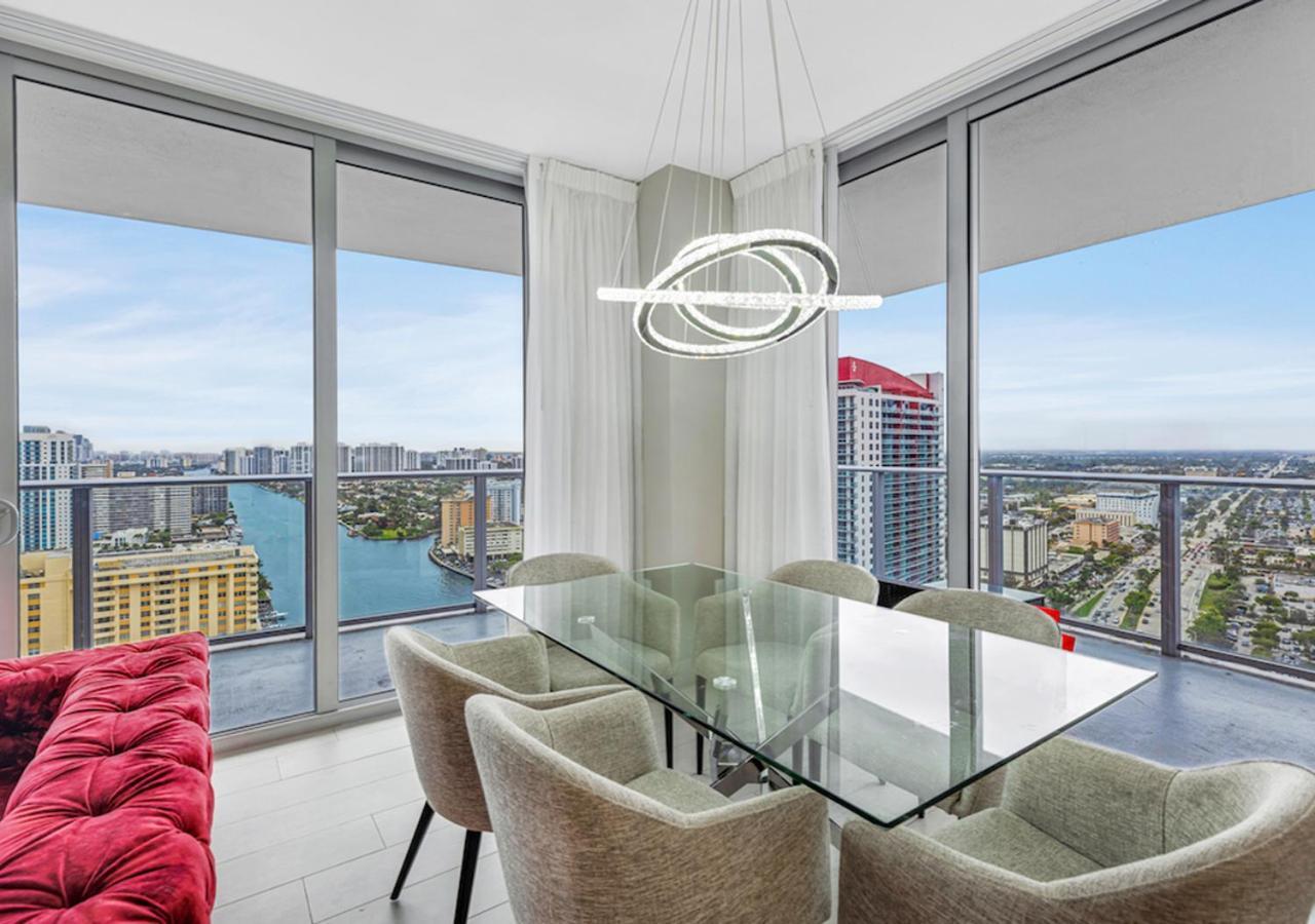 Hyde Beach House Three-Bedroom, Waterfront, Ocean And Intercostal View, Rooftop Pool, 5 Min Walk To Beach Hollywood Luaran gambar