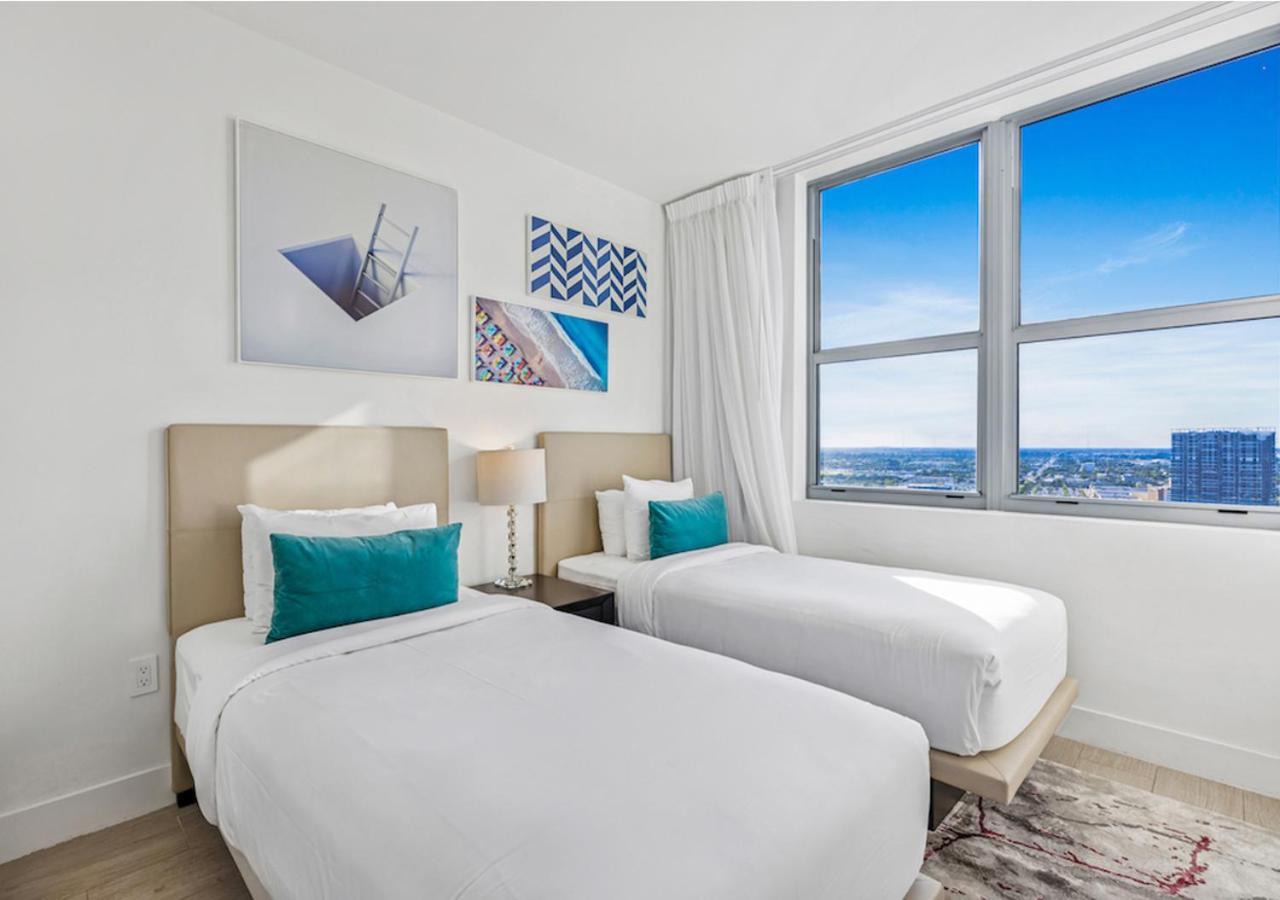 Hyde Beach House Three-Bedroom, Waterfront, Ocean And Intercostal View, Rooftop Pool, 5 Min Walk To Beach Hollywood Luaran gambar