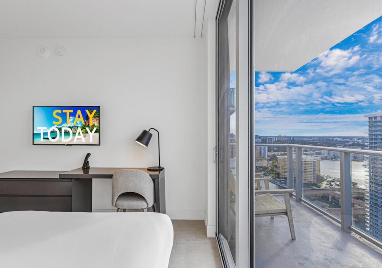 Hyde Beach House Three-Bedroom, Waterfront, Ocean And Intercostal View, Rooftop Pool, 5 Min Walk To Beach Hollywood Luaran gambar