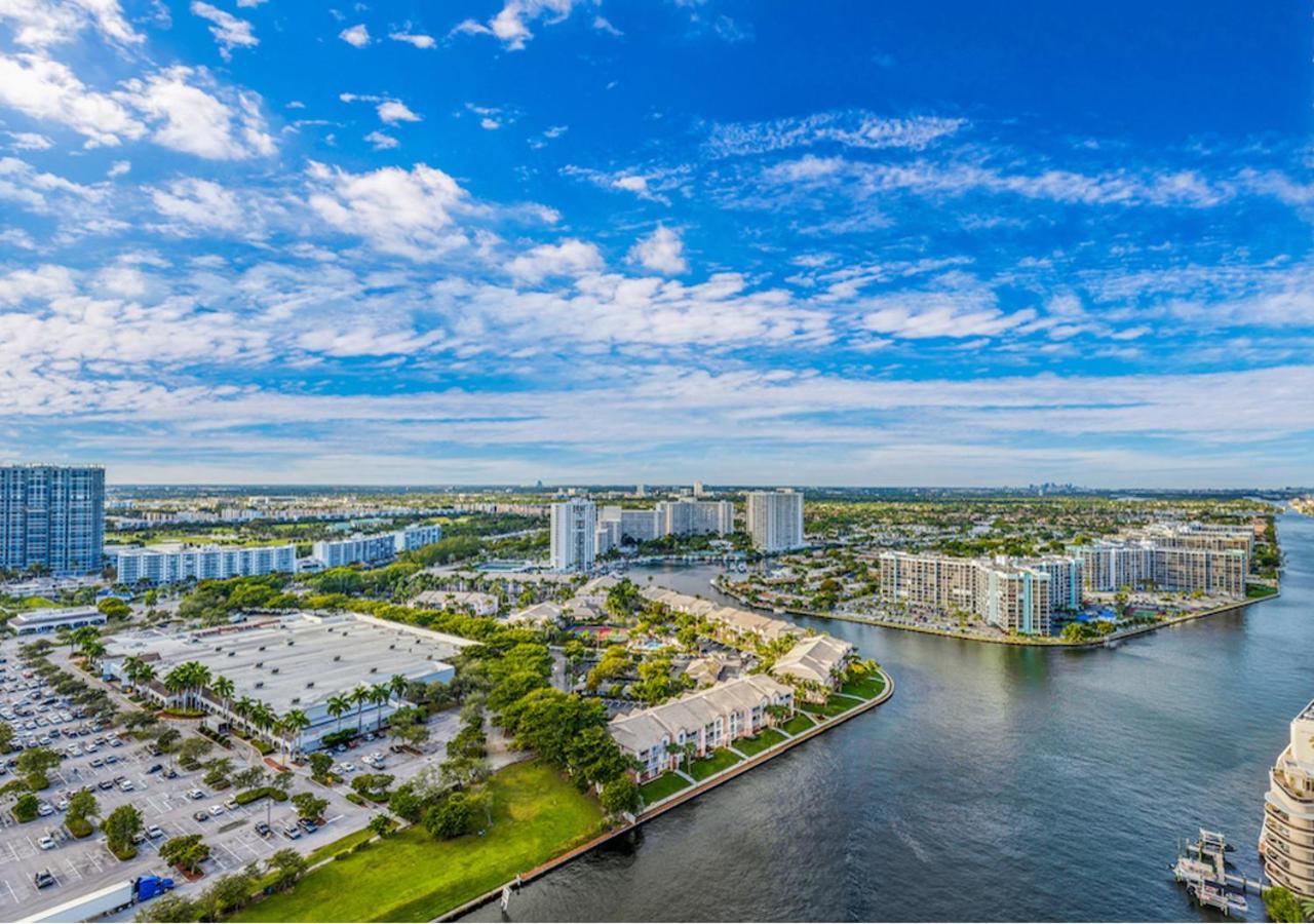 Hyde Beach House Three-Bedroom, Waterfront, Ocean And Intercostal View, Rooftop Pool, 5 Min Walk To Beach Hollywood Luaran gambar
