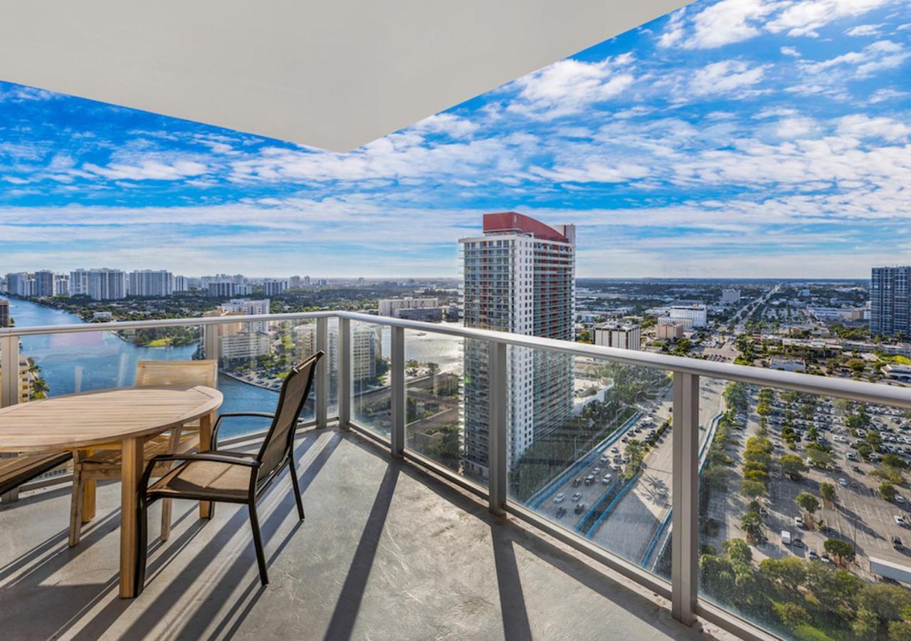 Hyde Beach House Three-Bedroom, Waterfront, Ocean And Intercostal View, Rooftop Pool, 5 Min Walk To Beach Hollywood Luaran gambar