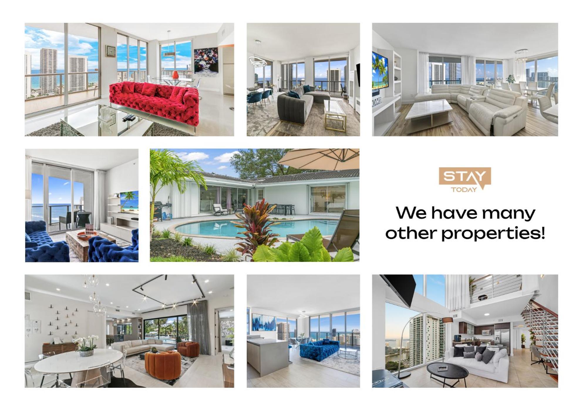 Hyde Beach House Three-Bedroom, Waterfront, Ocean And Intercostal View, Rooftop Pool, 5 Min Walk To Beach Hollywood Luaran gambar